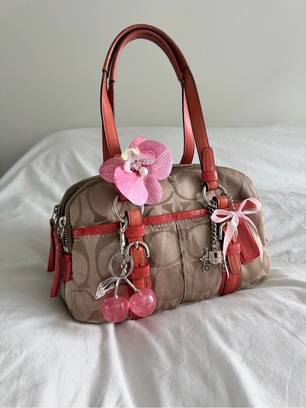 🩷 vintage Coach Bonnie Shoulder Bag - Picture 4 of 16